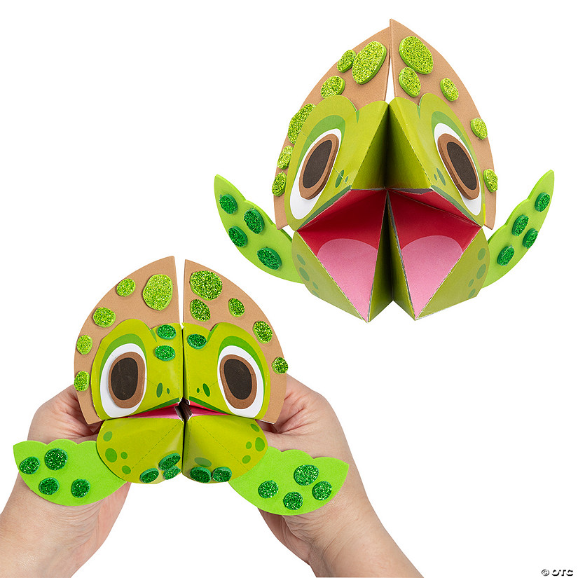 Turtle Fortune Teller Craft Kit - Makes 12 Image