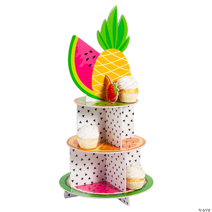 Tutti Frutti Party Cupcake Stand Image