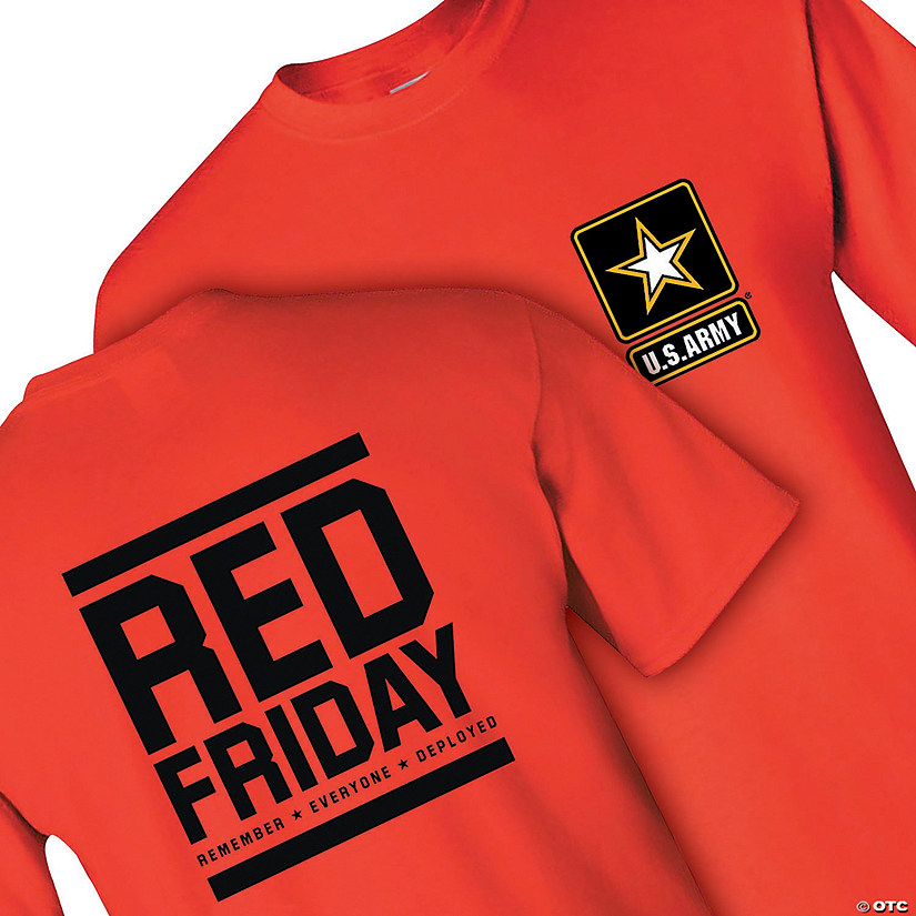U.S. Army<sup>&#174;</sup> Red Friday Adult's T-Shirt Image