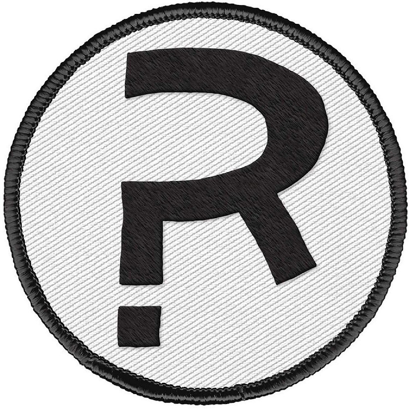 Umbrella Academy Rumor R Logo 2.5 Inch Fabric Patch Image