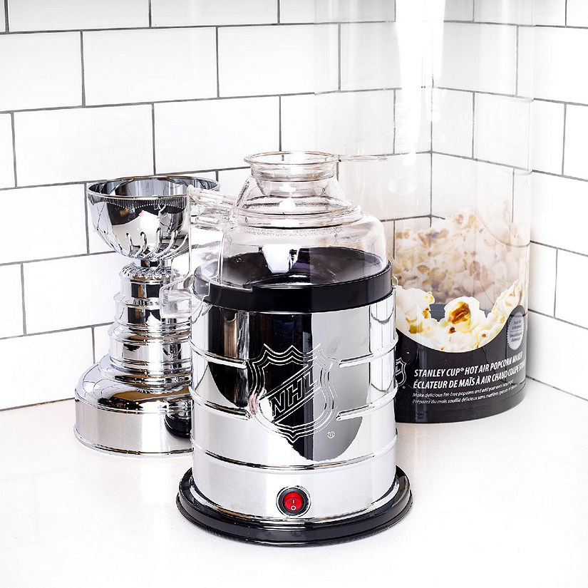 Uncanny Brands National Hockey League Stanley Cup Hot Air Popcorn Maker Image