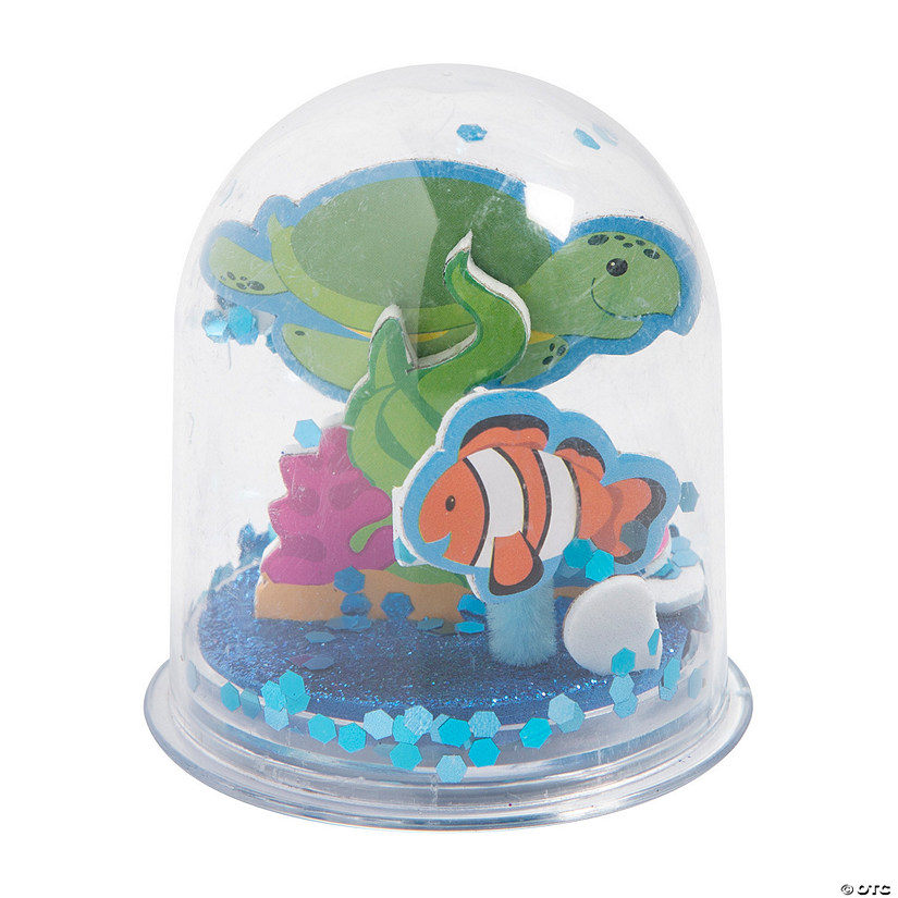 Under the Sea Glitter Globe Craft Kit - Makes 12 Image