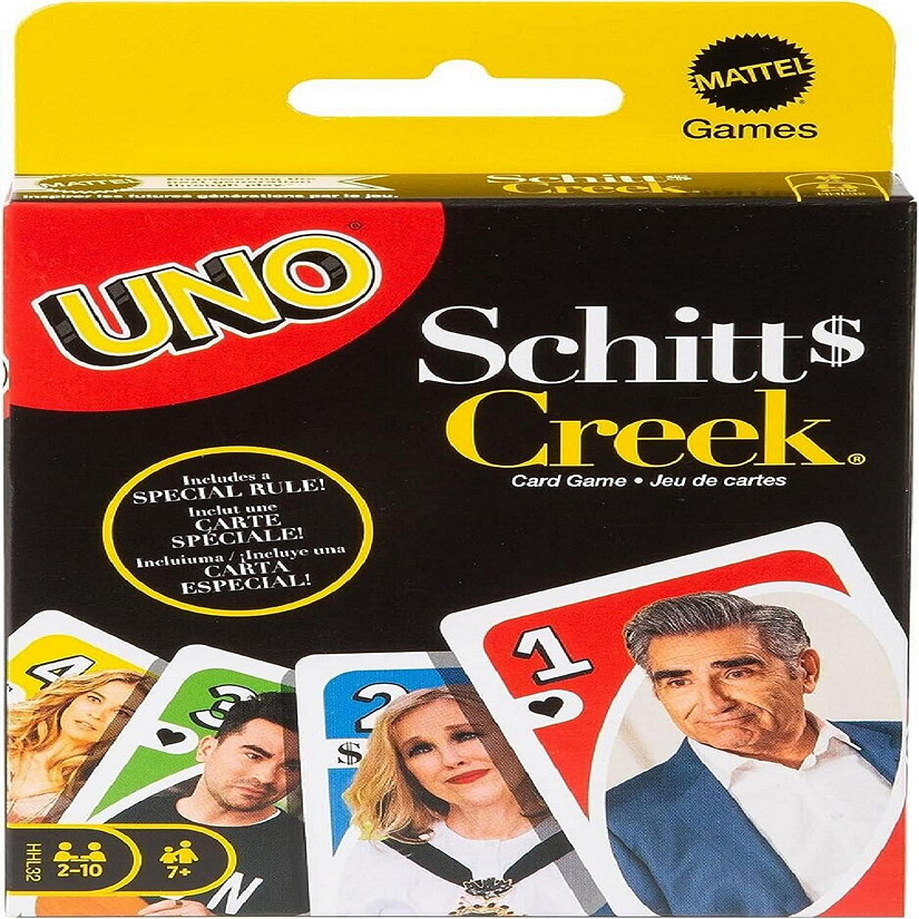 UNO Schitt's Creek Card Game for Teens & Adults for Family or Game Image