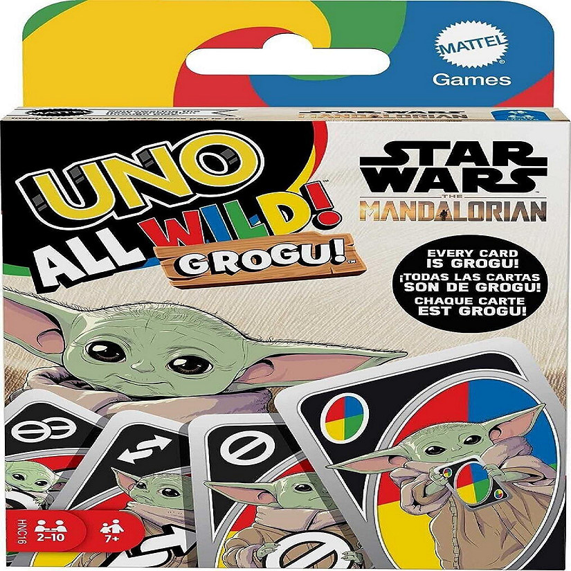 UNO The Mandalorian All Wild Grogu Card Game for Kids & Adults Star Wars Image