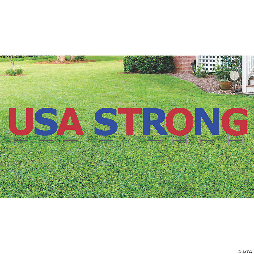 USA Strong Yard Signs Image