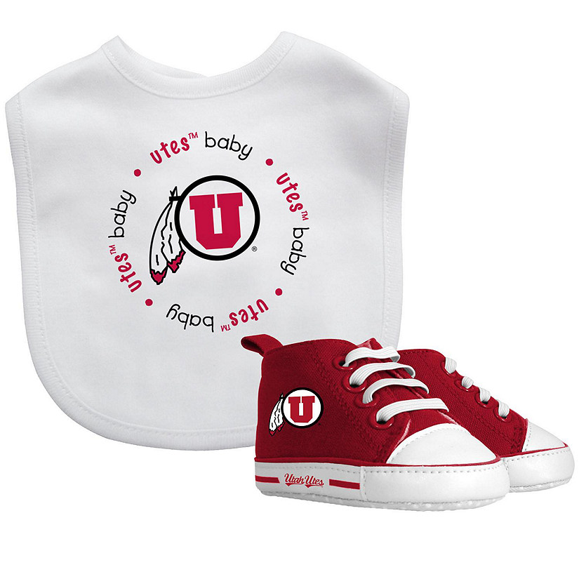 Utah Utes - 2-Piece Baby Gift Set Image