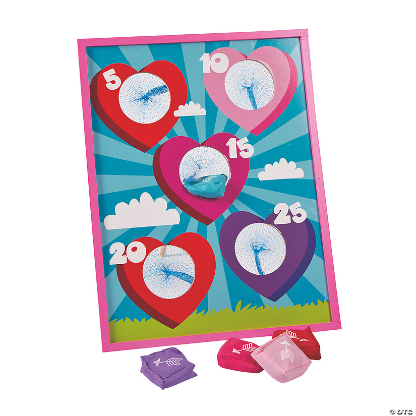 Valentine Bean Bag Toss Game Image