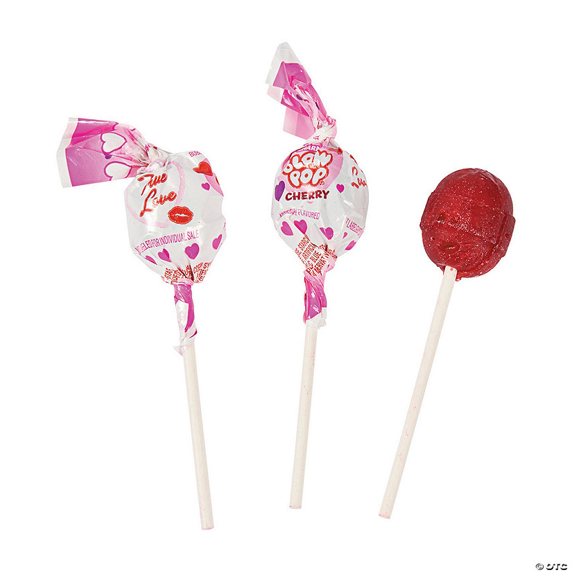 Valentine Charms Blow Pops<sup>&#174;</sup> - 21 Pc. Image