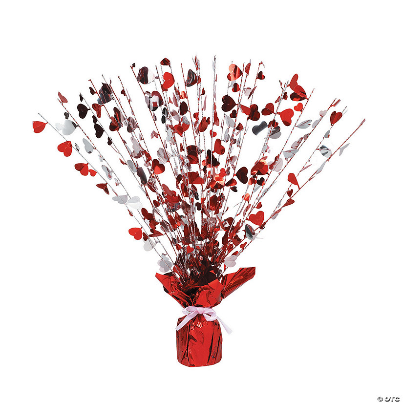 Valentine Foil Burst Centerpiece Image