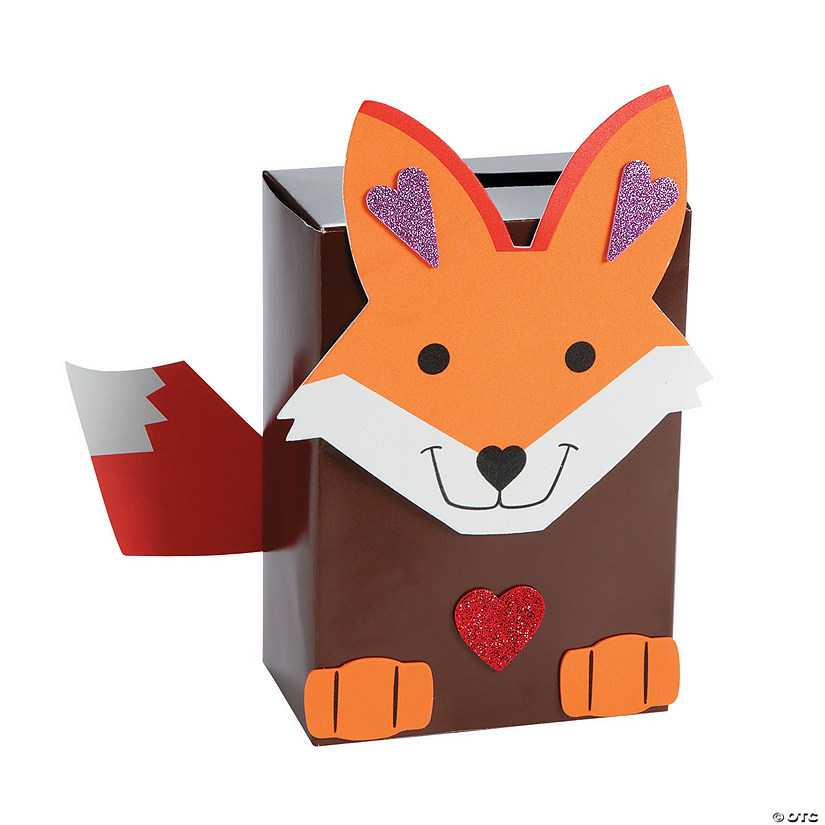 Valentine Fox Card Box Craft Kit - Discontinued