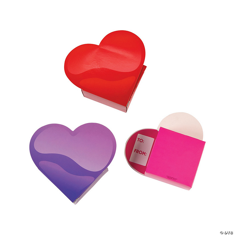 Valentine Heart Favor Boxes Image