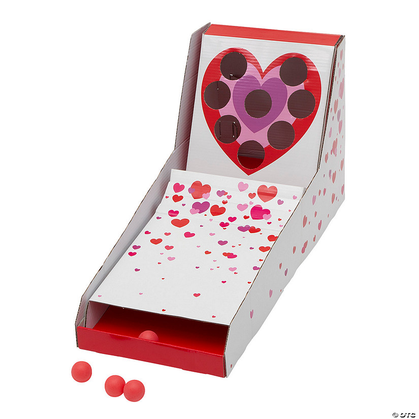 Valentine&#8217;s Day Ball Roller Game Image