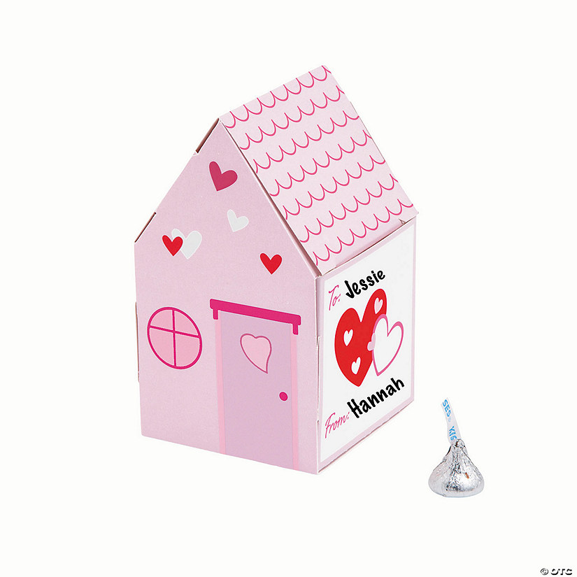 Valentine&#8217;s Day Favor Boxes - 12 Pc. Image