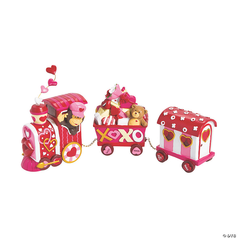 Valentine&#8217;s Day Tabletop Train Image