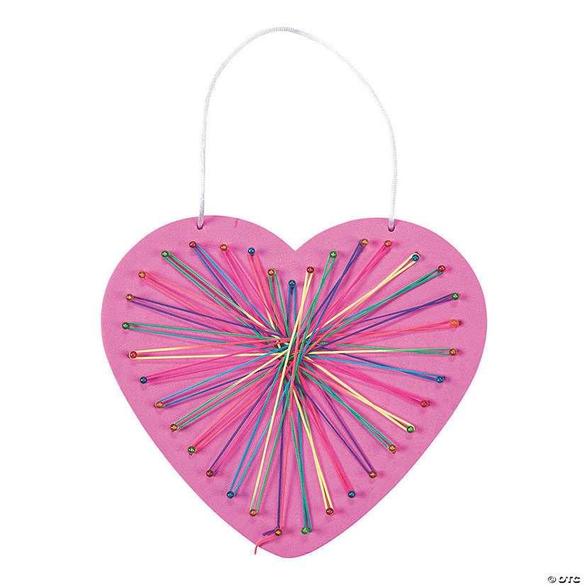 Valentine String Art Craft Kit- Makes 12 Image