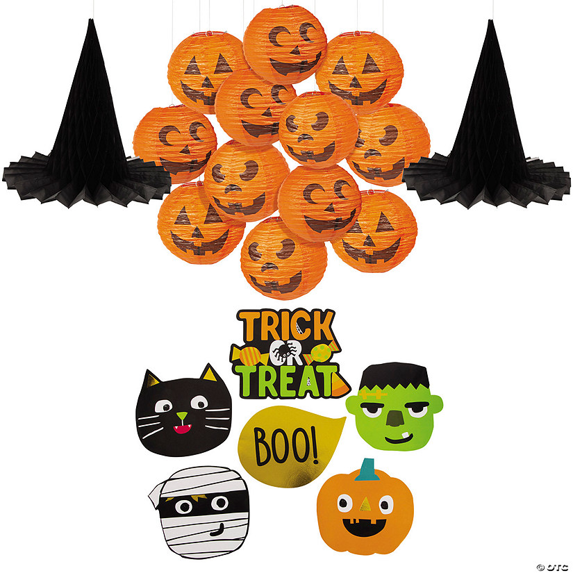 Value Halloween Ghoul Gang Decorating Kit - 24 Pc. Image