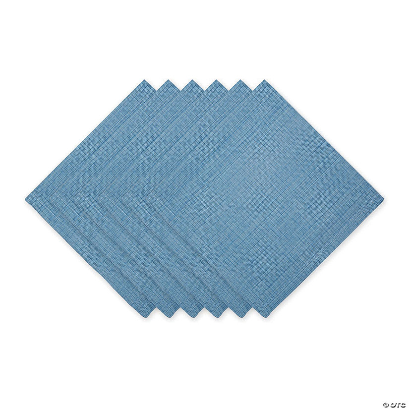 Variegated Light Blue Napkin (Set Of 6) Image