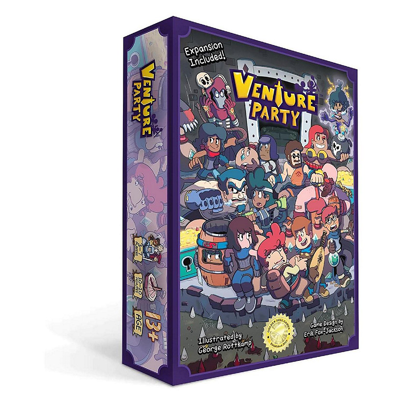 Venture Party - A Fast & Funny Card Game for Unlucky Heroes Image