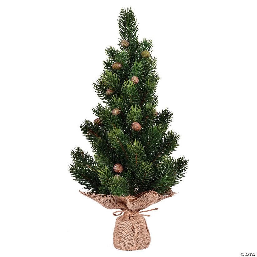 Vickerman 19" Spruce Sapling Artificial Christmas Tree, Unlit Image