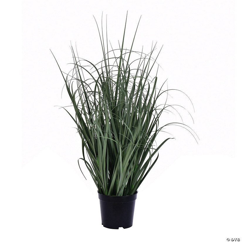 Vickerman 24" Artificial Green Potted Ryegrass Image
