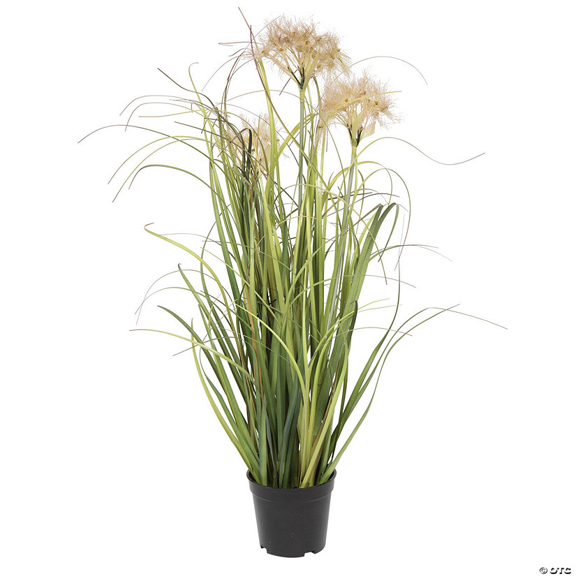 Vickerman 24" Artificial Potted Green Grass Image