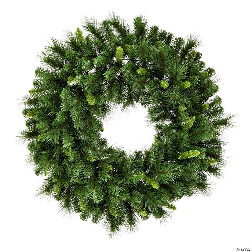 Vickerman 30" Bangor MiPropered Pine Artificial Christmas Wreath, Unlit Image