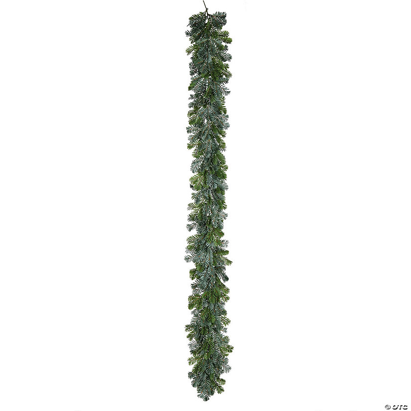 Vickerman 74" Green Medford Pine Artificial Christmas Garland, Unlit Image