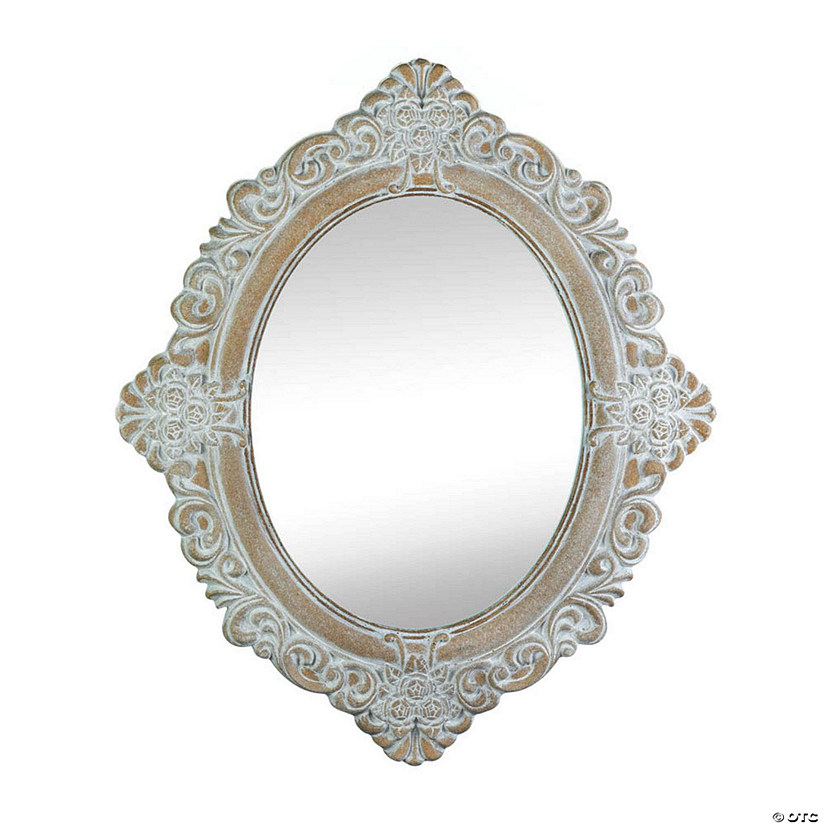 Vintage Amelia Taupe Mirror 19.75X0.5X23.25" Image