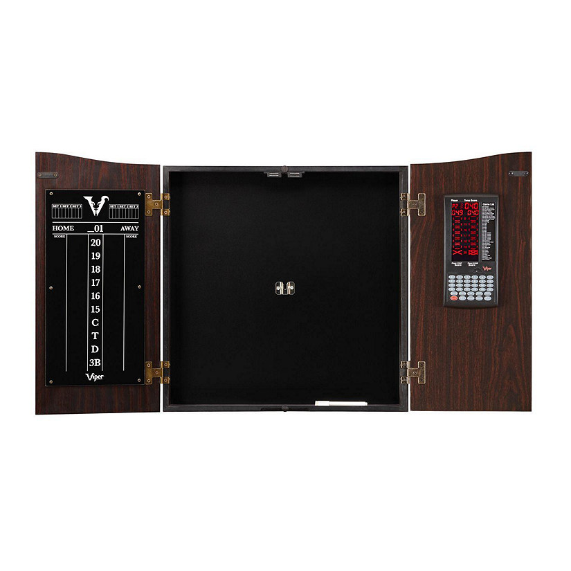 Viper Vault Deluxe Dartboard Cabinet with Pro Score Image