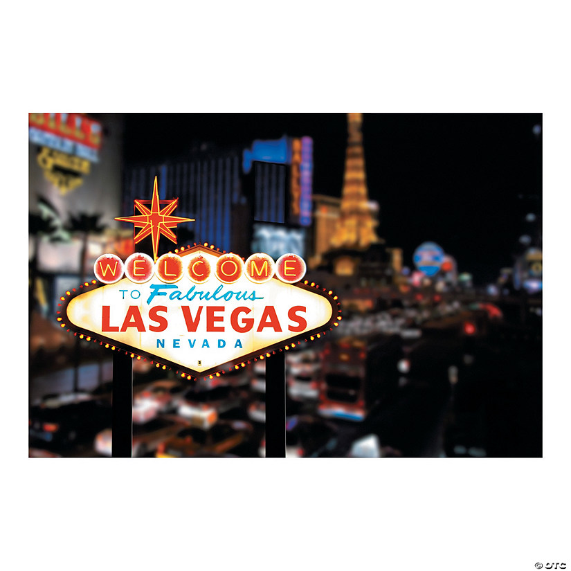 Viva Las Vegas Backdrop - 3 Pc. Image