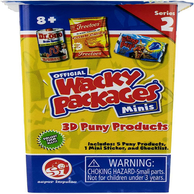 Wacky Packages Minis Series 2 Blind Box  One Random Image