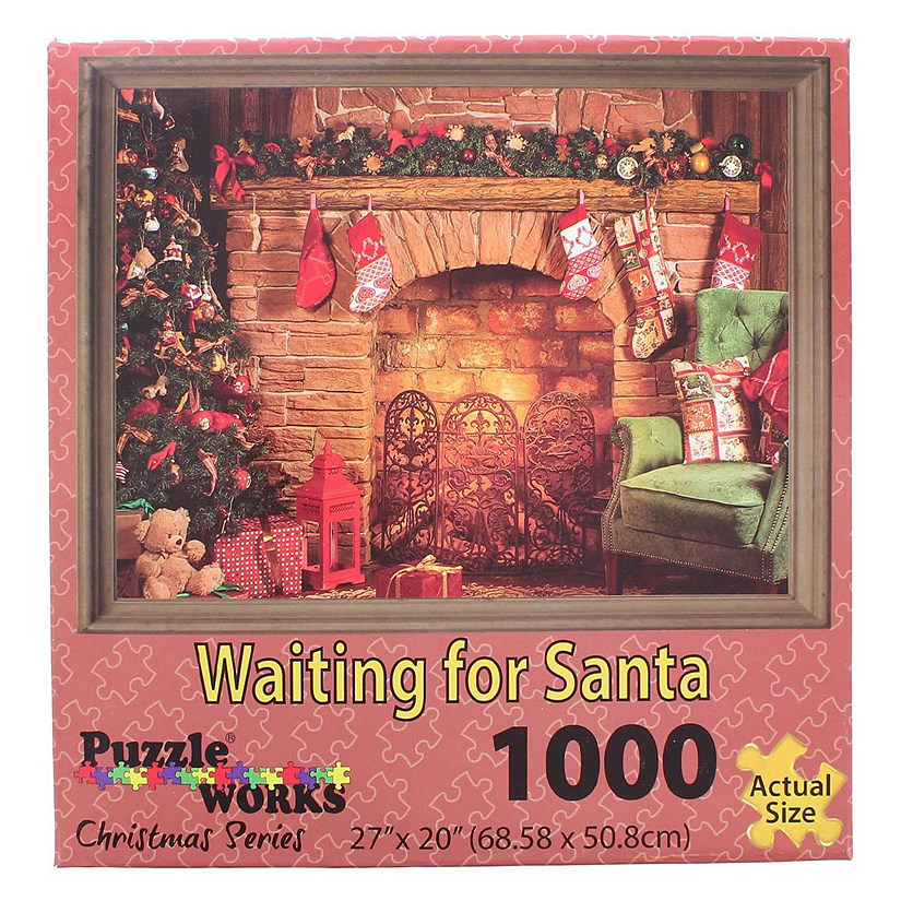 Waiting On Santa 1000 Piece Jigsaw Puzzle Image