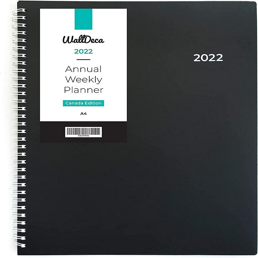 WallDeca 2024 Annual Weekly Planner, A4 Full Paper Size Image