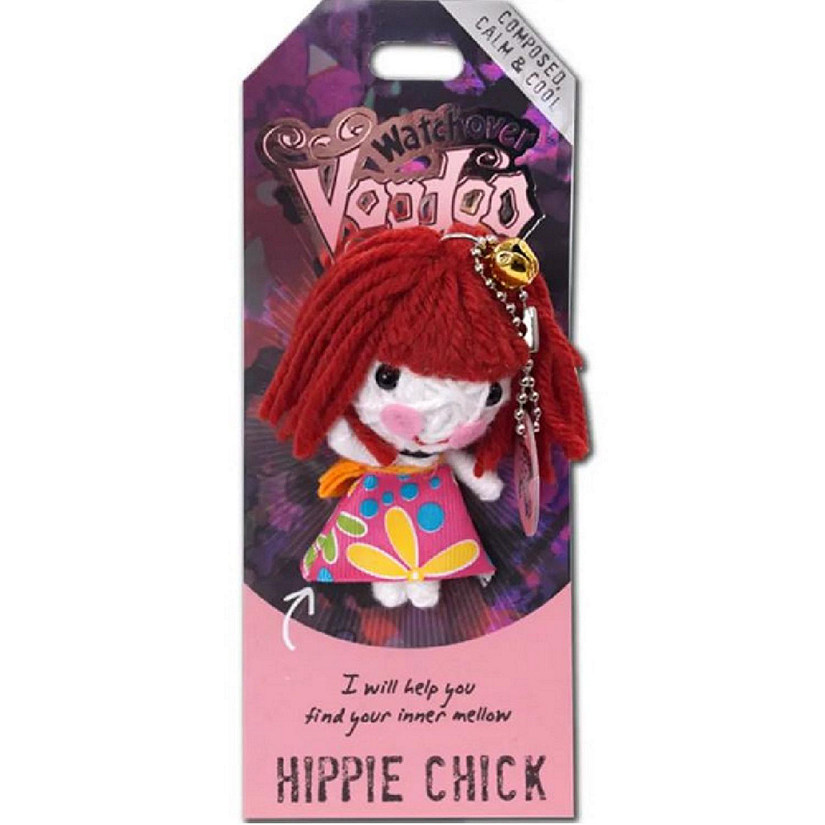 Watchover Voodoo Dolls Hippie Chick Key Chain Image