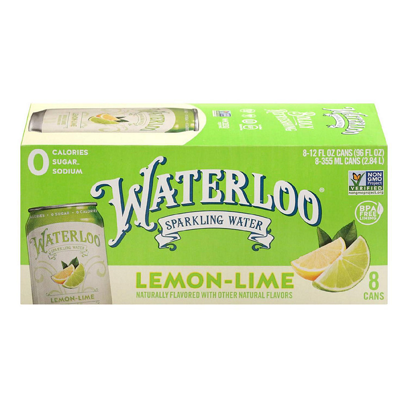 Waterloo - Sparkling Water Lime - Case of 3 - 8/12 FZ Image