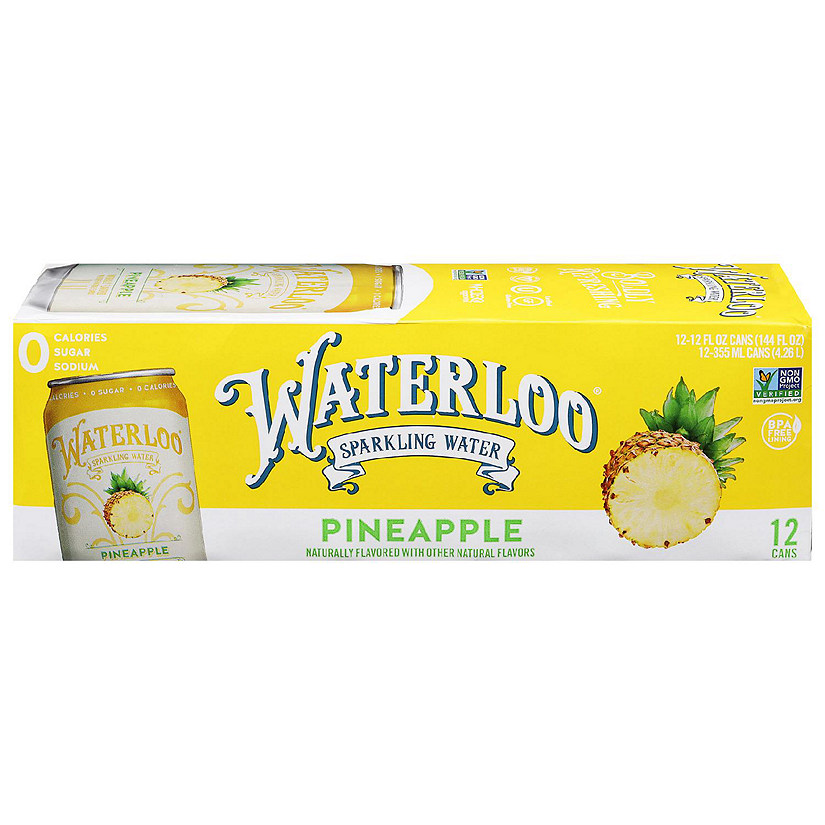 Waterloo - Sparkling Water Pineapple - Case of 2-12/12 FZ Image