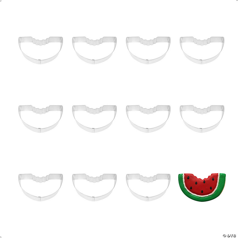 Watermelon 4.25" Cookie Cutters Image