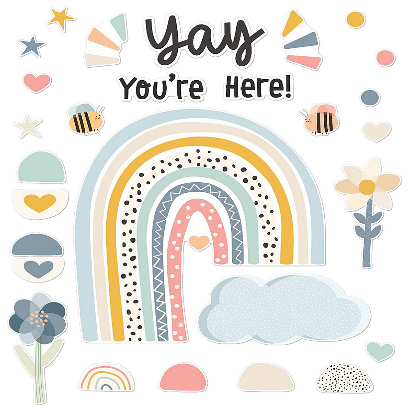 We Belong Yay You're Here! Bulletin Board Set Image