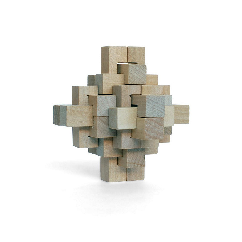 WE Games Wooden Geometric Puzzle Image
