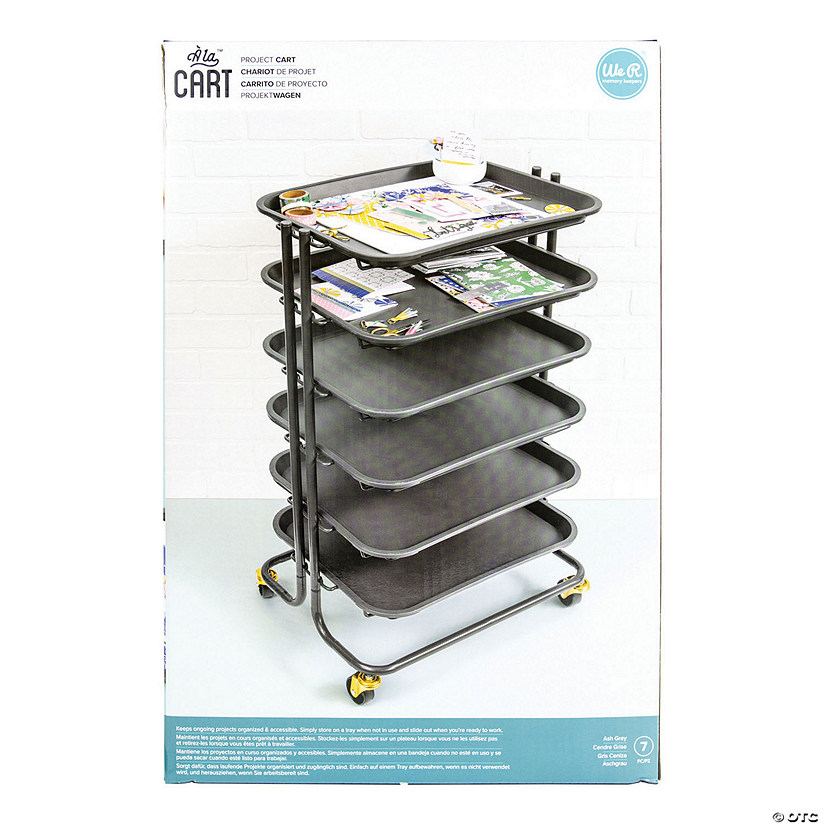 We R Memory Keepers Project Cart With 6 Removable Trays- Image