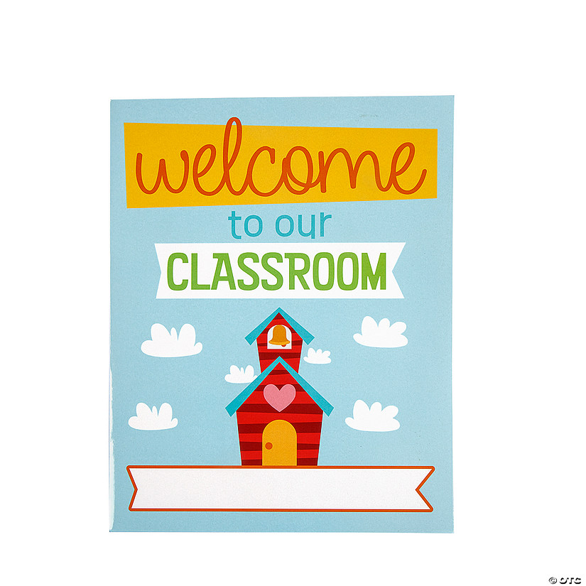 Welcome to Our Class Pocket Folders - 12 Pc. Image