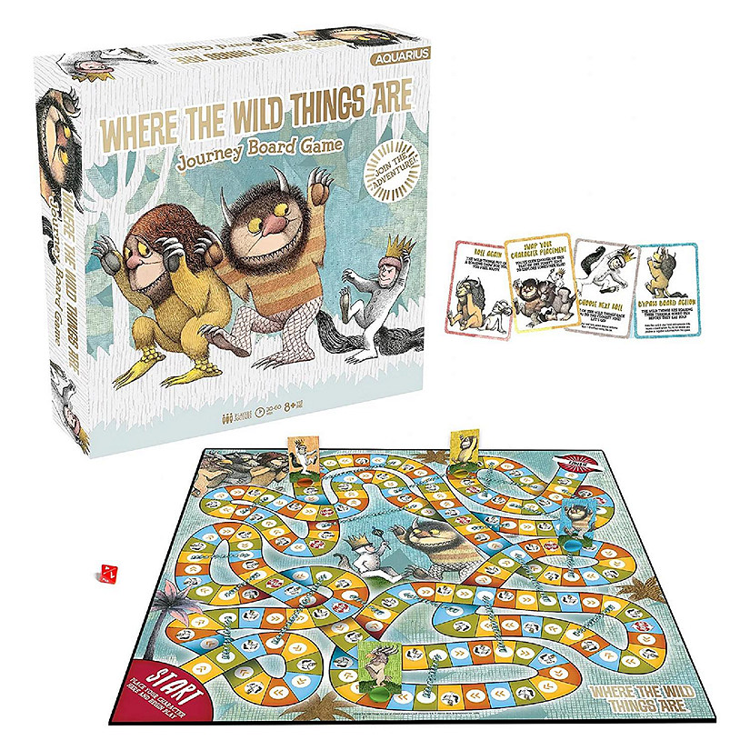 Where The Wild Things Are Journey Board Game Image