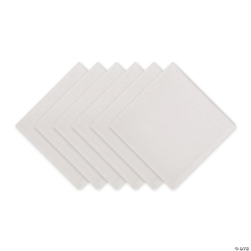 White Napkin (Set Of 6) Image