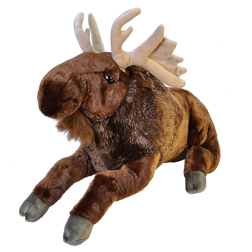 Wild Republic Cuddlekins Jumbo Moose Stuffed Animal, 30 Inches Image