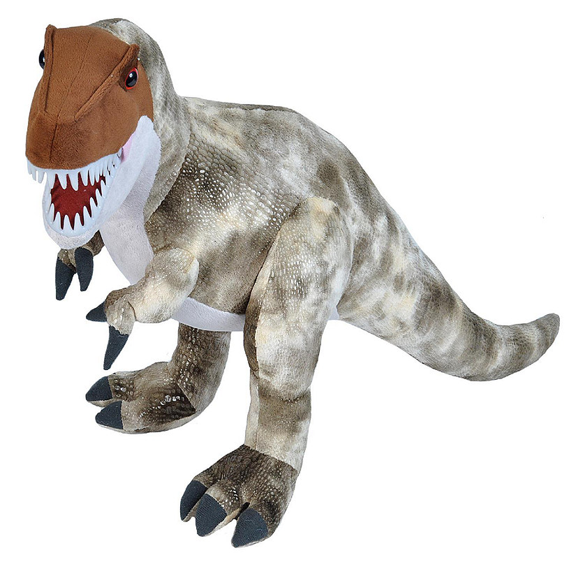 Wild Republic Dinosauria Jumbo T-Rex Stuffed Animal, 25 Inches Image