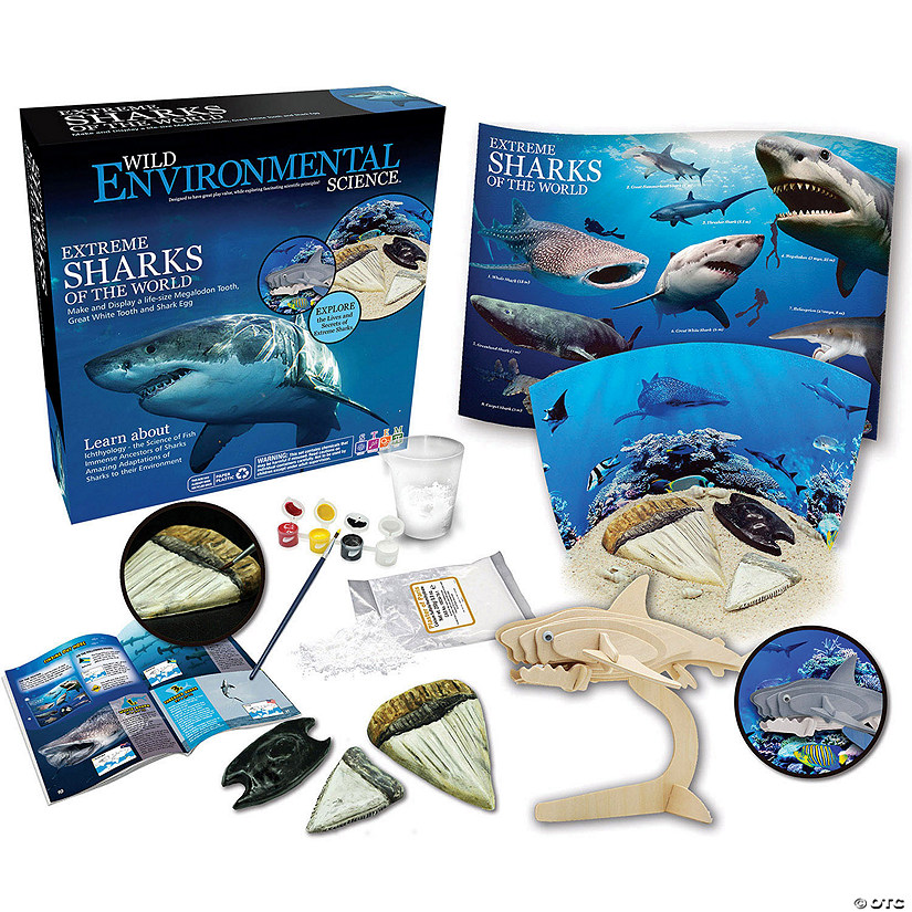 WILD! Science Extreme Science Kit, Sharks of the World Image