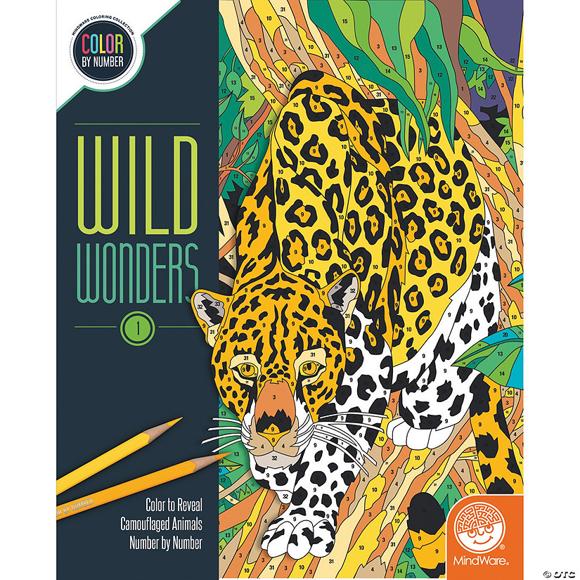 Wild Wonders Color by Number: Book 1 Image