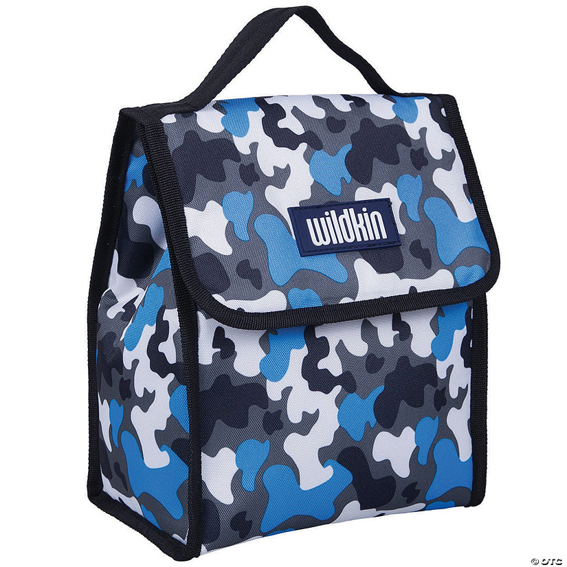 Wildkin Blue Camo Lunch Bag Image