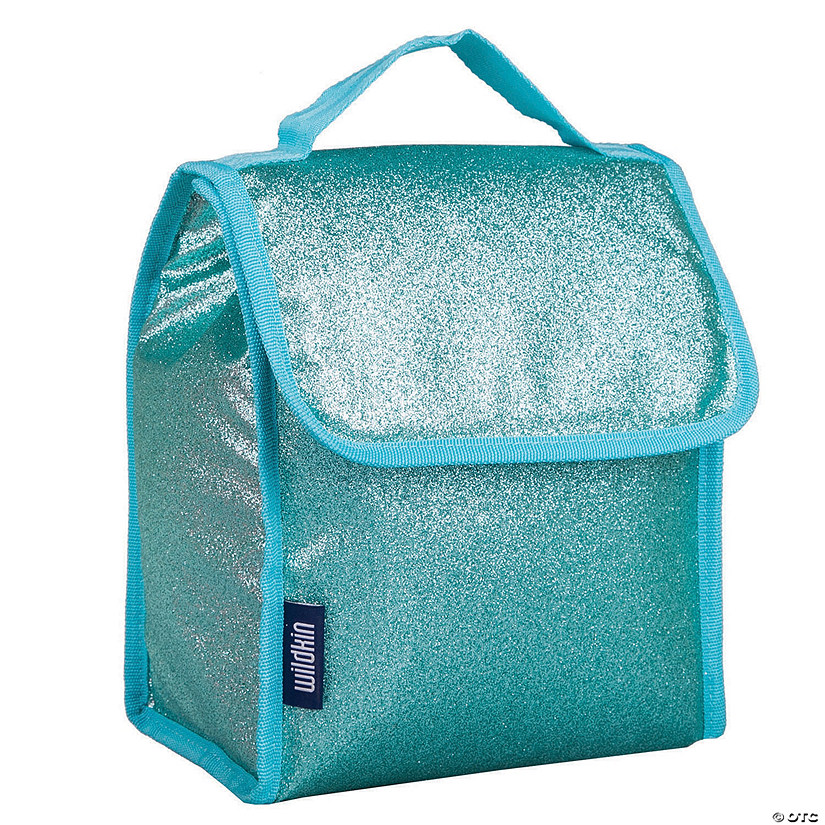 Wildkin Blue Glitter Lunch Bag Image