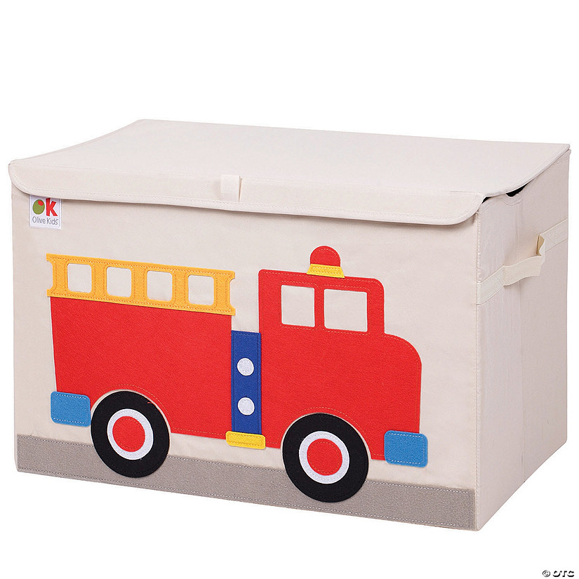 Wildkin Fire Truck Toy Chest Image